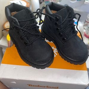 Baby black Timberland Boots